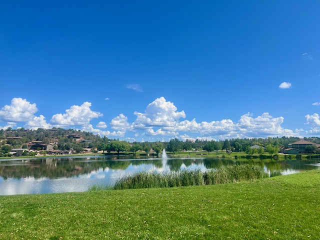 Green Valley Park lake in Payson